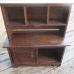 Vintage Kitchen Hutch Cabinet Cass Toys Wooden Miniature Home - Et