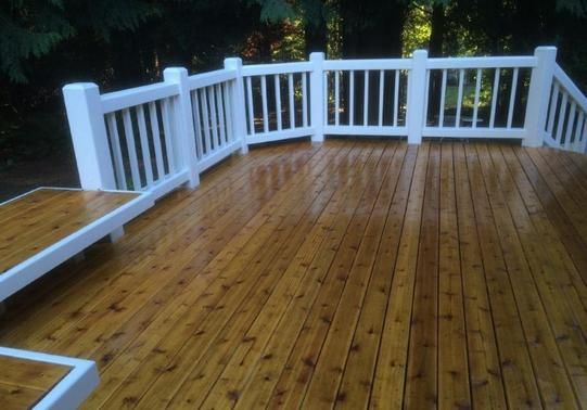 Knotty Cedar Decking | Hardwood decking, Cedar deck, De