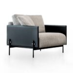 V215 Fabric armchair with armrests By Aston Martin | Sofa design .