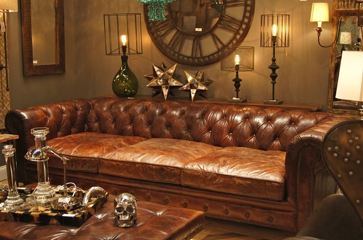 Amazing Leather Sofas in White, Black and Brown | Classic .