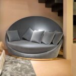Style Roundup – Decorating With Round Sofas And Couches | Round .
