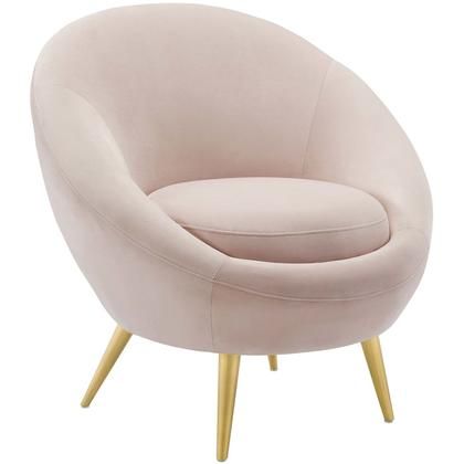 Modway EEI3461PNK $620.75 | Accent chairs, Velvet accent chair .