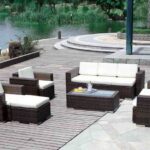 Elegant huge garden and patio set. | Outdoor wicker furniture .