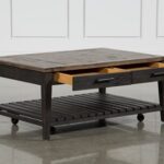 Foundry Storage Coffee Table With Wheels | Living Spac