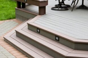 Deck design ideas trex cedar hardwood Alaskan0158 | Patio design .