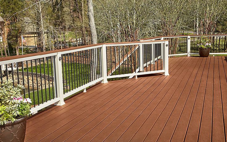 Trex Enhance® Decking | Building a deck, Deck design, Diy de