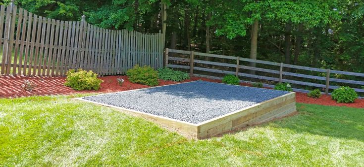 Gravel Pad Installation for Sheds and Garages | Site Preparations .