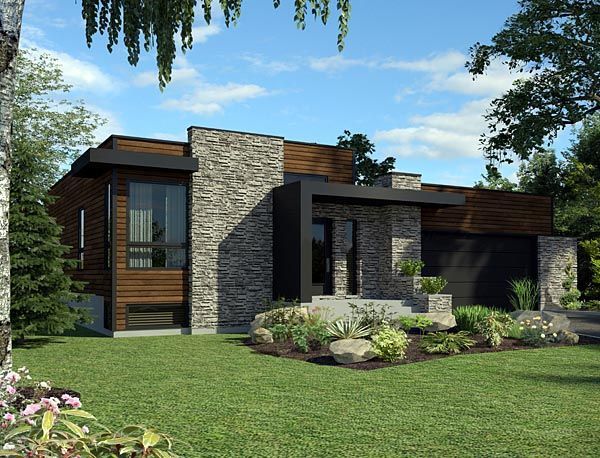 Contemporary Style with 2 Bed, 1 Bath, 2 Car Garage | Contemporary .