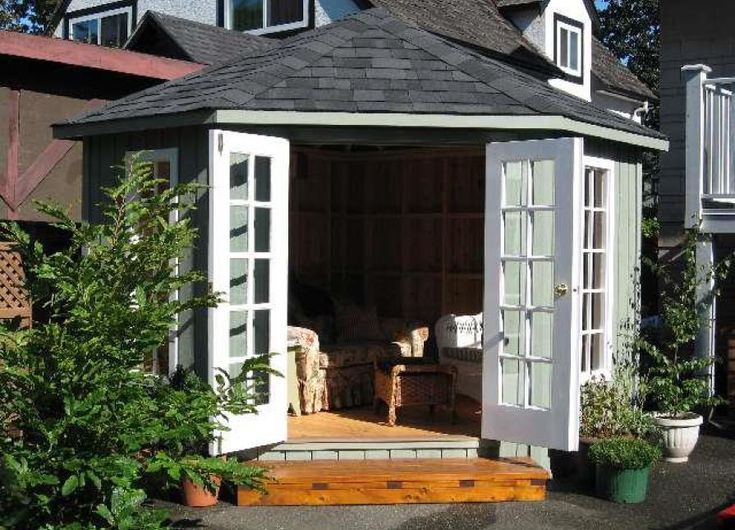 The Catalina: Our 5 Sided Corner Shed - Summerstyle | Corner sheds .