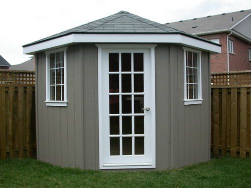 Pin by Tammy Pennystone on Shed for bellevue | Corner sheds .