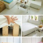 Grosgrain: Cheap L-Shaped Sofa Bed DIY | Diy sofa bed, Home decor .