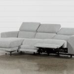 Maddie Grey 109" 2 Piece Reclining Sectional with Left Arm Facing .