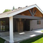 Gable End Patio Cover with Skylight, Salem : TnT Builders .