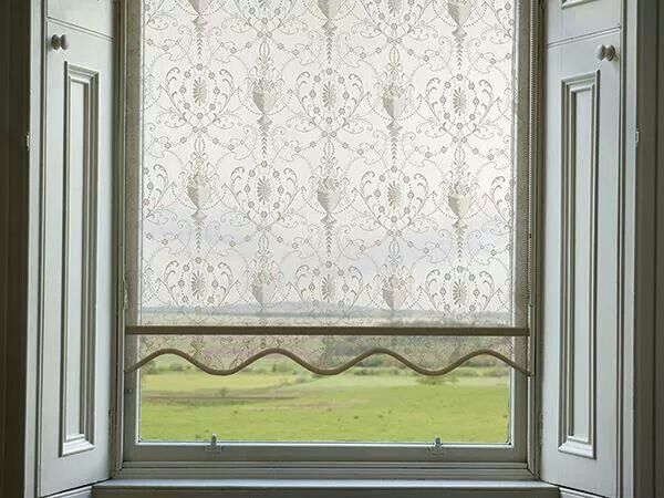 Love the lace blinds | Custom roller shades, Roller shades, Custom .