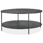 Slim Round Coffee Tables - Modern Living Room Furniture - Room .