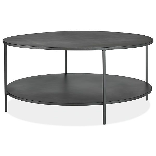 Slim Round Coffee Tables - Modern Living Room Furniture - Room .
