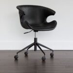 Kash Office Chair - Nightfall Black Black in 2023 | Office chair .