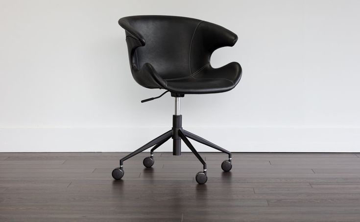 Kash Office Chair - Nightfall Black Black in 2023 | Office chair .