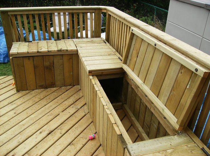 Awesome And Cozy Deck Boxes
