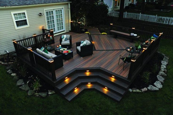 20 Beautiful Wooden Deck Ideas For Your Home | Patio deck designs .