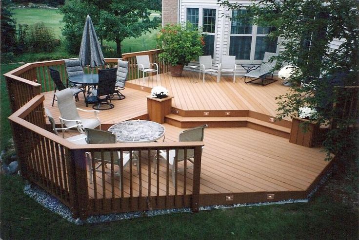 custom design group - Home | Patio deck designs, Wooden deck .