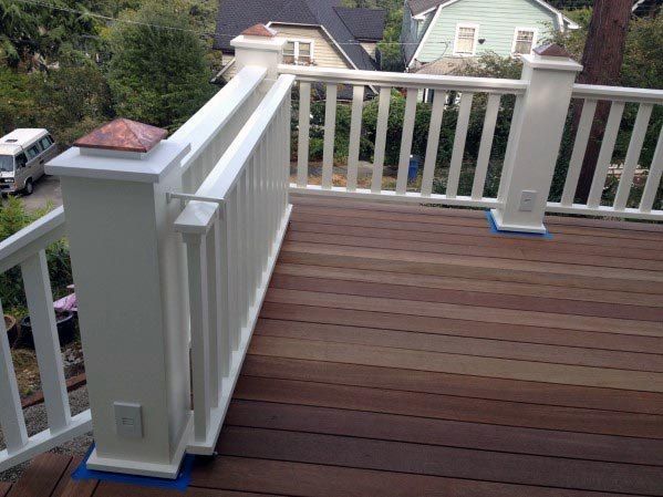 Image result for deck sliding gate | Porch gate, Deck gate, Cool de