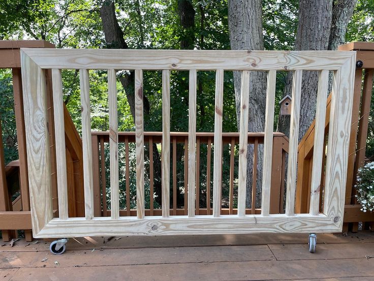 Custom Sliding Gate for Patio Porch and Deck - Etsy in 2023 .