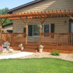 Dreaming is free | Front porch pergola, Deck with pergola, Porch .