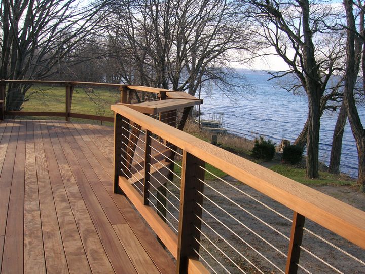Modern Timber Frame Homes | New Energy Works | Railings outdoor .