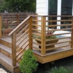 11 Amazing Front Deck Ideas For Your Mobile Home | Deck railing .