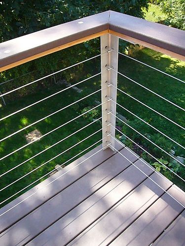 Deck Railing | Modern deck, Deck railings, Outdo