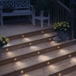 Lit steps for a deck | Outdoor deck lighting, Patio deck designs .