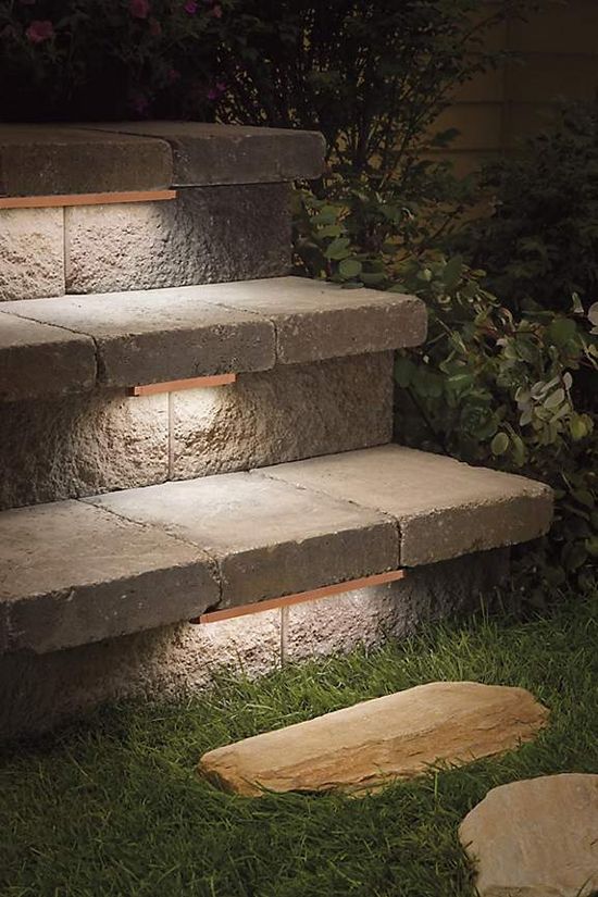 11 Best Outdoor stair lighting ideas | deck lighting, outdoor .