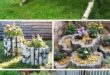 70 Creative Flower Spring Ideas To Decorate Flower Beds In Front .