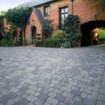 Driveway Construction with System Pavers | Stone driveway, Brick .