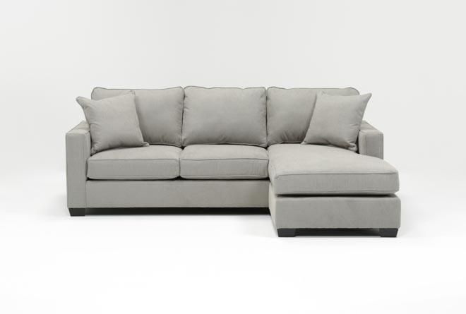 Egan Ii Cement Sofa Sectionals With
  Reversible Chaise