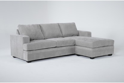 Bonaterra Dove 97" Sofa With Reversible Chaise | Living Spac