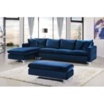Willa Arlo Interiors Shumpert 110" Wide Velvet Reversible Sofa .