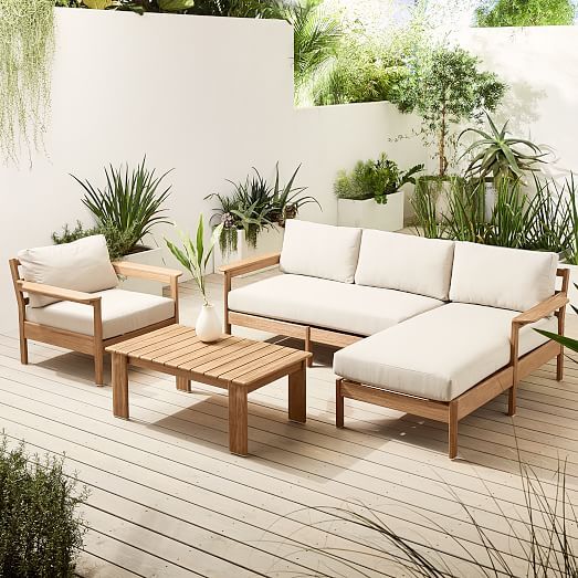 Build Your Own - Playa Outdoor Sectional | Lounge chair outdoor .