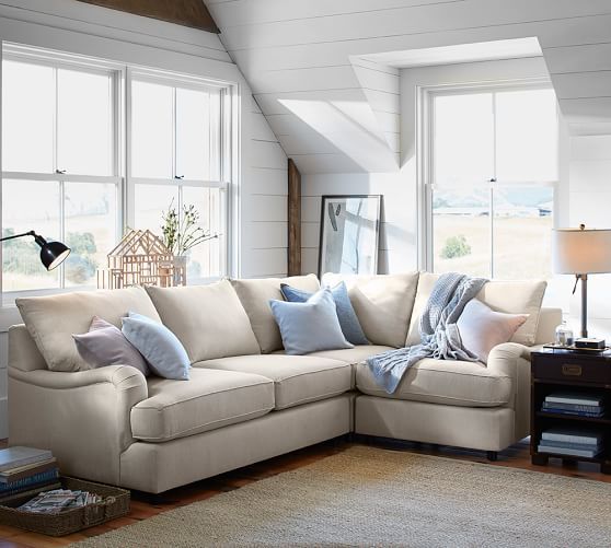 PB English Arm Upholstered 3-Piece Sectional | Dream furniture .