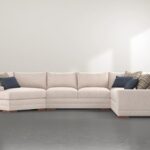 Everett Chenille 179" 4 Piece Sectional With Left Arm Facing .