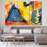 Abstraction Canvas Wall Art Canvas Expressionism Abstract - Etsy .