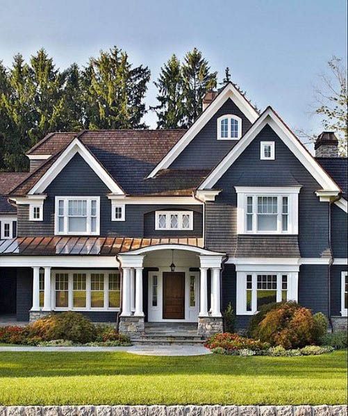 Top 50 Best Exterior House Paint Ideas - Color Designs | Best .