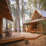 Maine Camp by Whitten Architects | Contemporary exterior, Log .