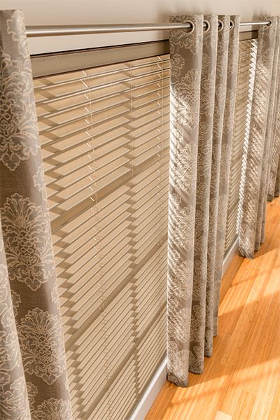Made in the Shade Blinds and More | Fabric blinds, Living room .