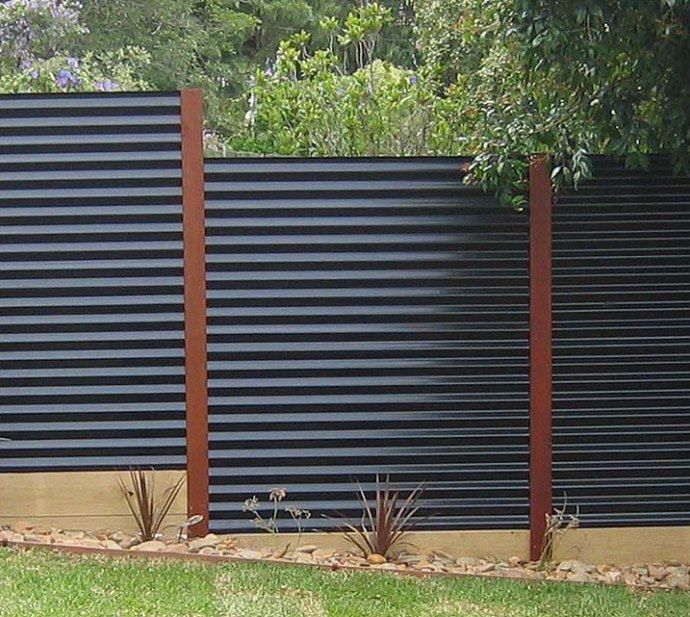 Modern Privacy Fence Ideas for Your Outdoor Space | Privacy fence .
