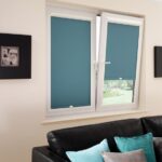 carnival_teal_detail_1 | Perfect fit blinds, Modern window .