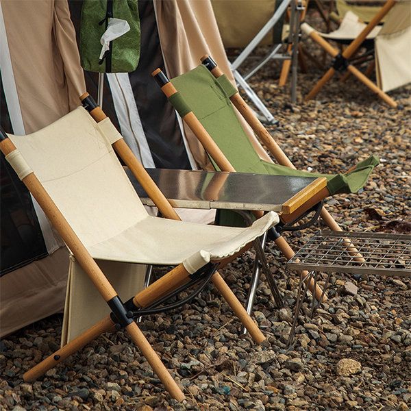 Outdoor Chair - Beech Wood - Easy To Carry - 4 Colors from Apollo .