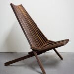 Vintage Danish Modern Teak Slatted Folding Chair: Remodelista .
