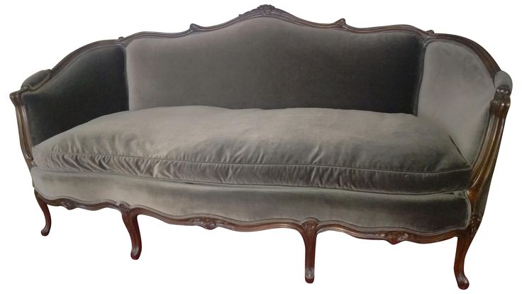 Vintage French Style Louis XV Sofa | French style sofa, French .